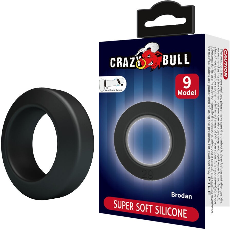 CRAZY BULL - BAGUE EN SILICONE BRODAN MODÃLE 9